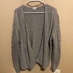 Gray Cardigan